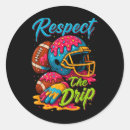 Recherche de respecte autocollants Football américain