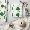 Suche nach st patricks day geschenkpapier Grünklee