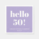 Recherche de pastel serviettes Typographie