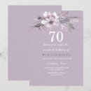 Recherche de fête des mères florale invitations Violet