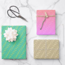 Recherche de vagues papier cadeau Rose