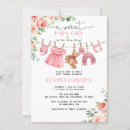 Recherche de pépinièr invitations Petite fille