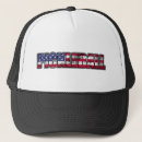 Recherche de noir de rayure casquettes Drapeau américain