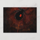 Recherche de veuve noire cartes postales Arachnide