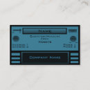 Recherche de rétro radio cartes visite Affaires