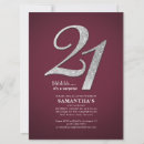 Recherche de verticales 16x22 anniversaire invitations Moderne
