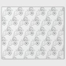 Recherche de anges papier cadeau Blanc