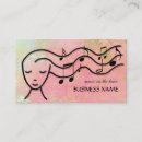 Recherche de musicienne cartes visite Pour elle