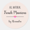 Recherche de macarons français autocollants Cuisson