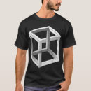 Recherche de optique illusion tshirts Cube