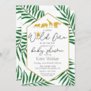 Recherche de partie jungle baby shower invitations Zoo