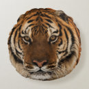 Recherche de tête de tigre coussins Nature