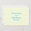 Recherche de aqua baby shower invitations Jaune