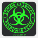 Recherche de zombie party autocollants Équipe