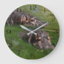 Recherche de hippopotames horloges Animal