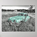 Suche nach grünes auto poster Vintag