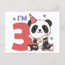 Recherche de anniversaire panda cartes postales Enfants