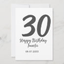 Suche nach geburtstag save the date 30