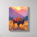 Suche nach bison leinwandbilder Natur