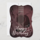 Recherche de musique guitare vœux cartes D'anniversaire