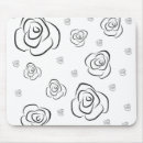 Recherche de blanc fleur tapis souris Ordinateur