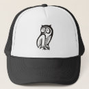 Recherche de hibou casquettes Illustration