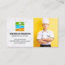 Recherche de uniformes cartes visite Cuisiner