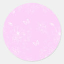Recherche de papillon abstrait autocollants Rose