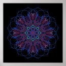 Suche nach blumen mandala poster Lila