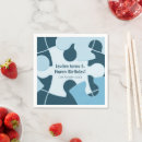 Recherche de puzzle serviettes Bleu