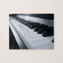 Recherche de piano puzzles Blanc