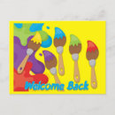 Recherche de couleurs primaires cartes postales Enseignant