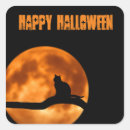 Recherche de lune chat autocollants Chute