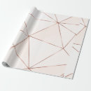 Recherche de motif polygonal papier cadeau Moderne