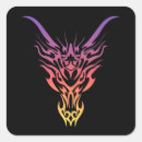 Recherche de dragon rouge noir autocollants Jaune