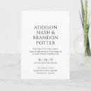 Recherche de noir gris blanc invitations Élégant