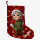 Suche nach niedlicher elf weihnachts strümpfe Santa claus