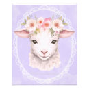 Suche nach lamm mit blume poster Tier