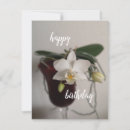 Recherche de orchidée anniversaire cartes Salutation