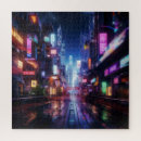 Recherche de cyberpunk puzzles Ville