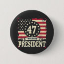 Recherche de drapeau américain badges Élection présidentielle