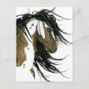 Recherche de cheval pinto cartes postales Peinture
