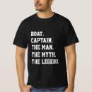 Suche nach schiffskapitän tshirts Bootsführer