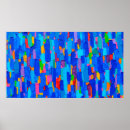 Recherche de abstract acrylic paintings posters Blue