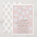 Recherche de oiseaux roses invitations Future maman