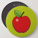 Recherche de pomme rouge badges Mignon