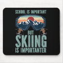 Recherche de important tapis souris Ski