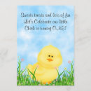 Recherche de chick invitations Printemps