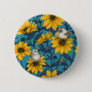 Recherche de oiseau sauvage badges Floral