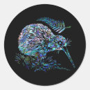 Recherche de oiseaux kiwi autocollants Maori